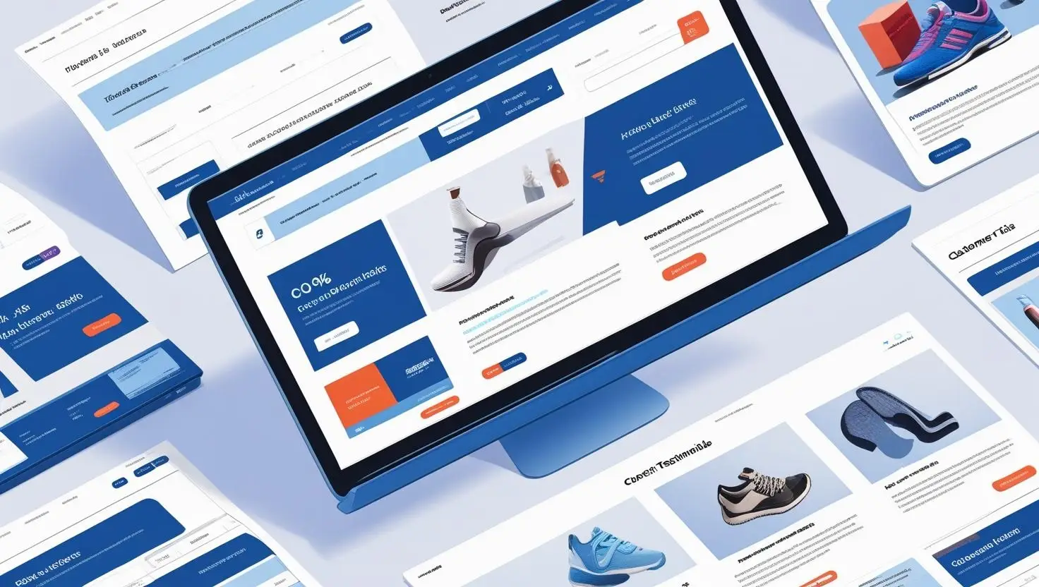 a picture depicting _eCommerce website_