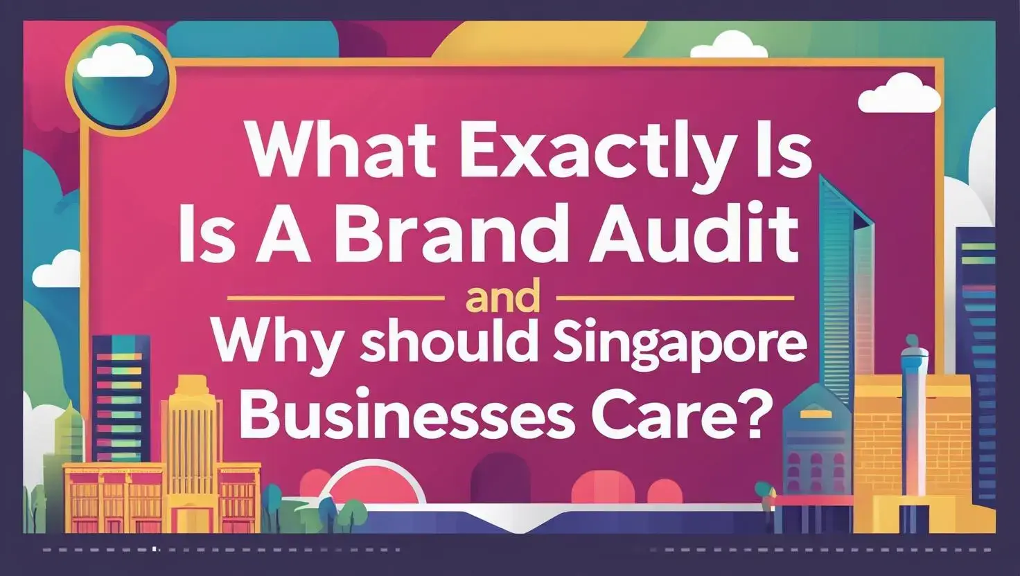 a picture saying _What Exactly Is a Brand Audit and Why Should Singapore Businesses Care__