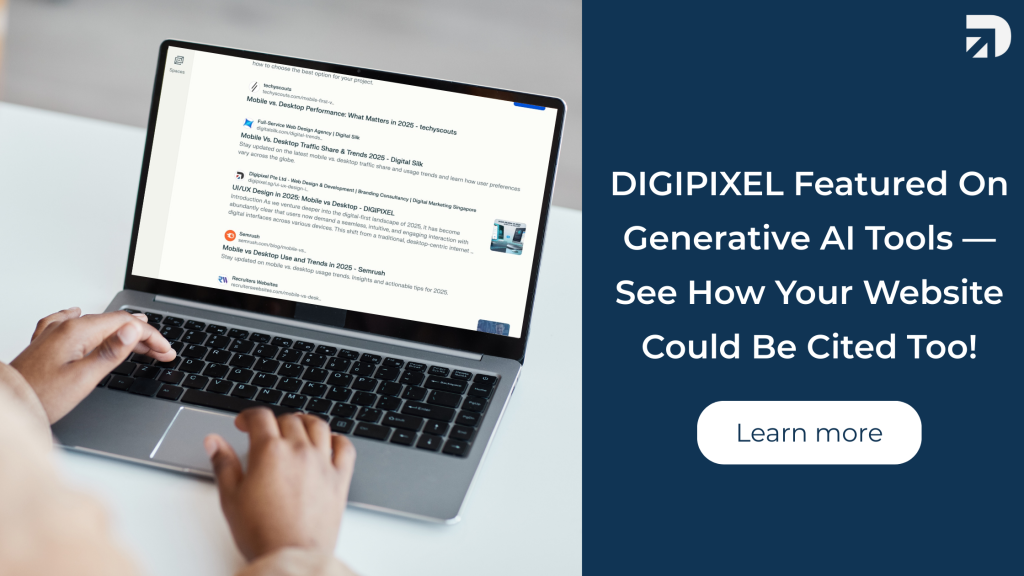 Digipixel’s blog featured image with the title ‘From SEO to GEO in 2025: How to Get Your Website Cited by ChatGPT, Perplexity, and Claude