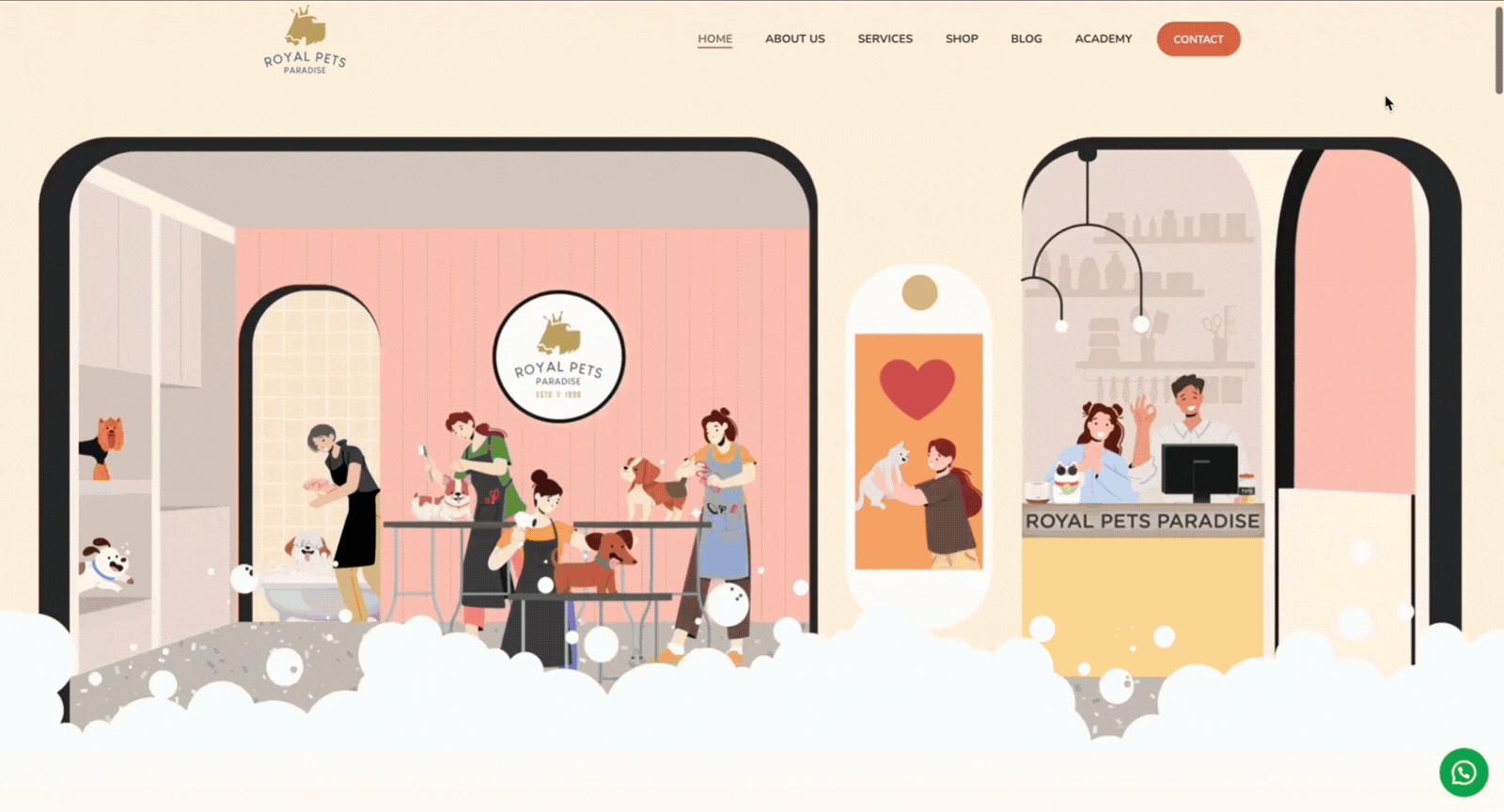 Royal Pets Paradise_Home